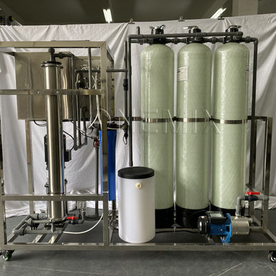 โรงงานบํารุงน้ํา RO ระยะเดียว โรงงานบํารุงน้ํา FRP Reverse Osmosis อัตโนมัติ