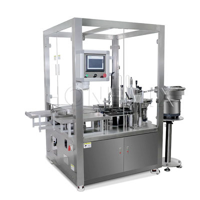 แอมพูลกล่อง Monoblock เติมและปิดเครื่องอัตโนมัติหัวเดียว