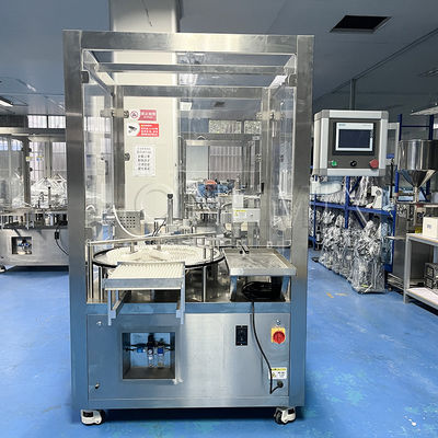 แอมพูลกล่อง Monoblock เติมและปิดเครื่องอัตโนมัติหัวเดียว