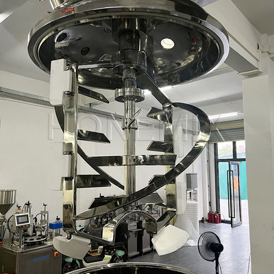 เครื่องผสมครีม homogenizer วัคิวัมคง เครื่องผสมไฮดรอลิกยก