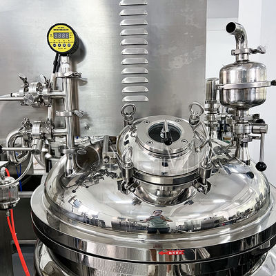 เครื่องผสม PLC วัคูม Homogenizing Emulsifier เครื่องผสม