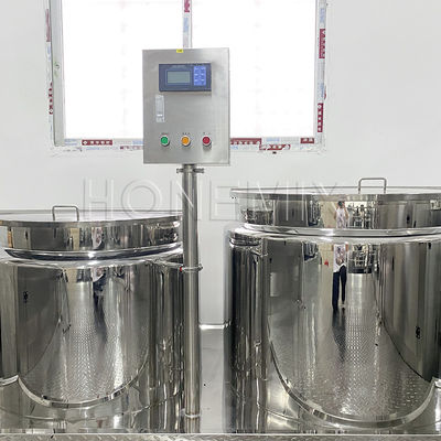 เครื่องผสม PLC วัคูม Homogenizing Emulsifier เครื่องผสม