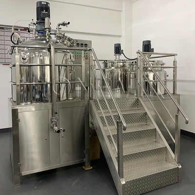 เครื่องผสมสีผมแบบว่าง เครื่องผสมสีผมแบบ homogenizing Emulsifying