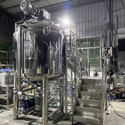 เครื่องผสมครีมเสริมความงดงามแบบว่าง เครื่อง homogenizer เครื่องผสมเอมูลซีฟิ้ง