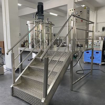 เครื่องผสมน้ํายาซักฟอก 100L-5000L เครื่องผสมน้ํายา homogenizer ชั้นเดียว