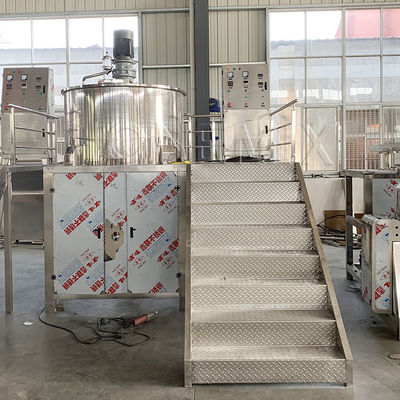 เครื่องผสมสารเหลวเครื่องซักผลาญเคมี เครื่องผสมเครื่องตัดสูงอุตสาหกรรม homogenizer