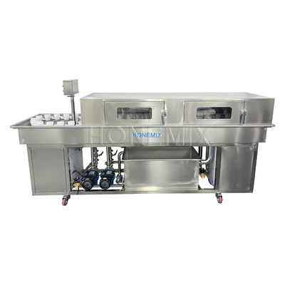 อุปกรณ์เสริมหมุน 1.25KW เครื่องซักขวดสายสอง