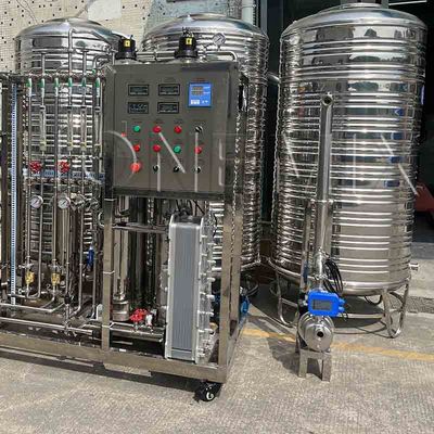 เครื่องบํารุงน้ํา 380V RO เครื่องบํารุงน้ํา 500L ระบบกรองน้ําออสโมซิสกลับ