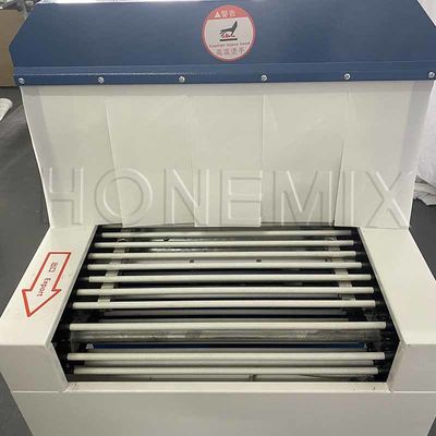 เครื่องบรรจุอัตโนมัติ 5KW เครื่องทําความร้อนแสงอินฟราเรด เครื่องยับยับหนัง