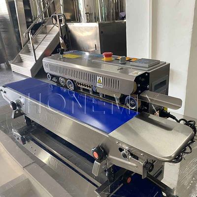 เครื่องปิดแผ่นพลาสติกแนวราบ 600W เครื่องปิดถุงพลาสติกไฟฟ้าที่ทําความร้อน