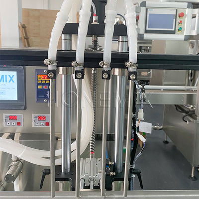 อัตโนมัติ Volumetric กระป๋องเครื่องเติมของเหลว การควบคุม servo สําหรับล้างปาก