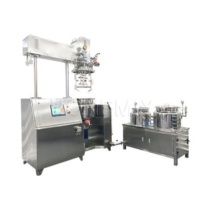 เครื่องทําครีมเสริมความงามแบบแวคิวัมอัตโนมัติ Homogenizer Mixer