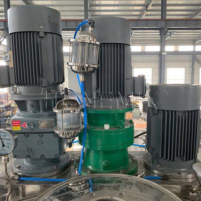 อุตสาหกรรม Vakuum Emulsifying เครื่องผสมเครื่องแป้งฟัน เครื่องทําน้ํายา