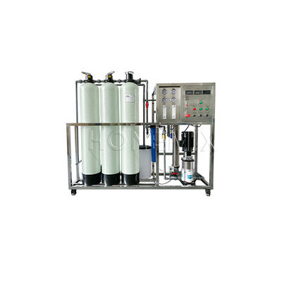 โรงงานบํารุงน้ํา RO ระยะเดียว โรงงานบํารุงน้ํา FRP Reverse Osmosis อัตโนมัติ