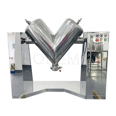 เครื่องผสมผงแห้งรูป V SUS316L เครื่องผสมผงโปรตีน CE